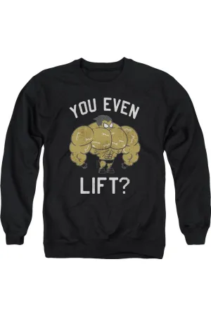Teen Titans Go You Lift Adult Crewneck Sweatshirt