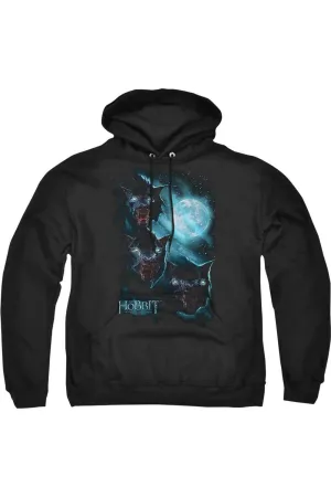 The Hobbit Three Warg Moon Adult Pull Over Hoodie / Hooded Sweatshirt