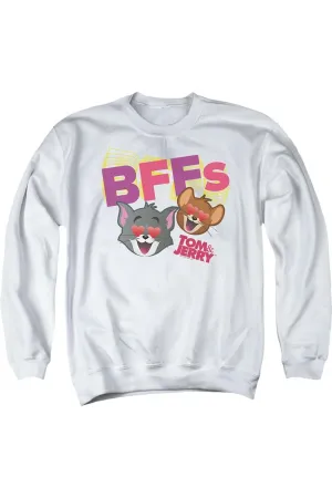 Tom And Jerry Movie Bffs Adult Crewneck Sweatshirt