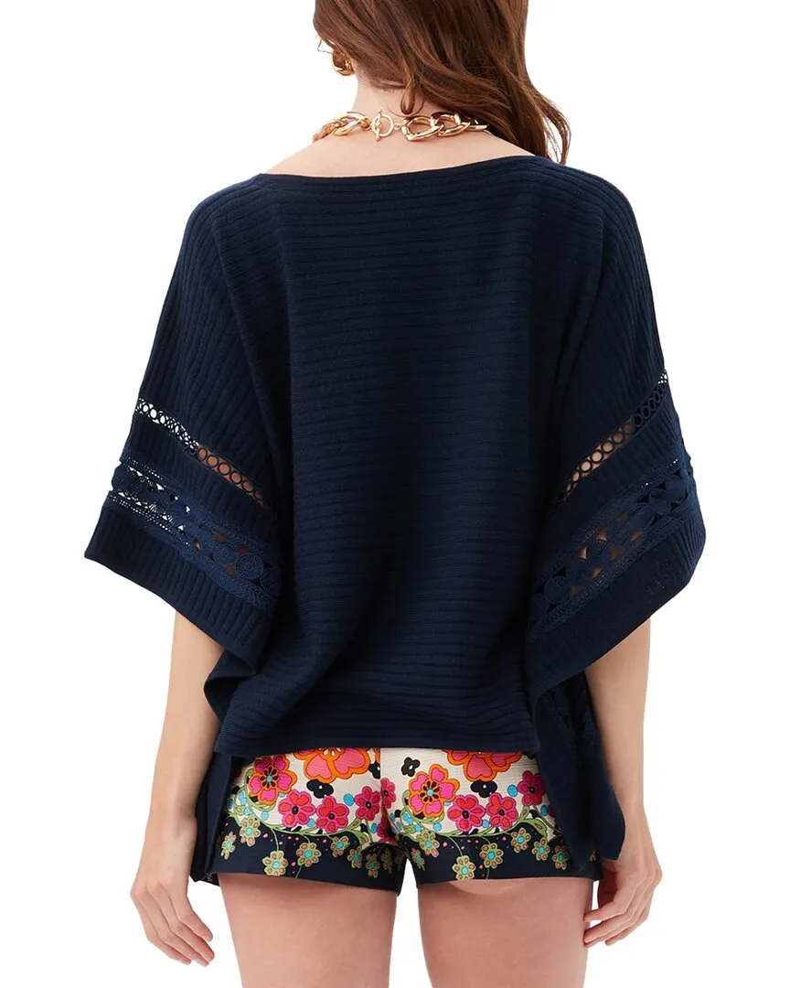 Trina Turk Chic Wrap 2 Wool Sweater