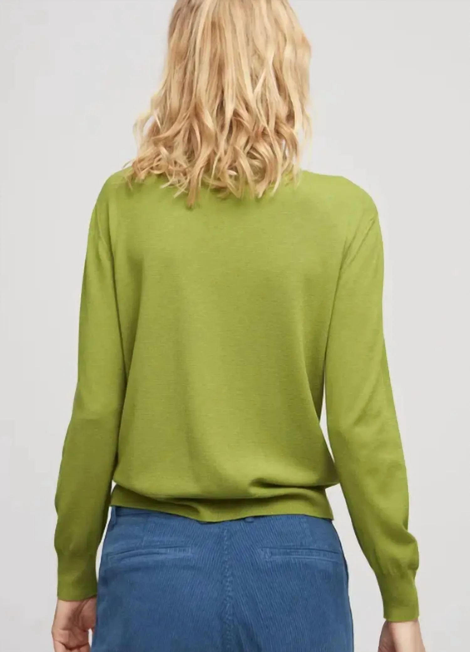 Turtleneck In Lime Green
