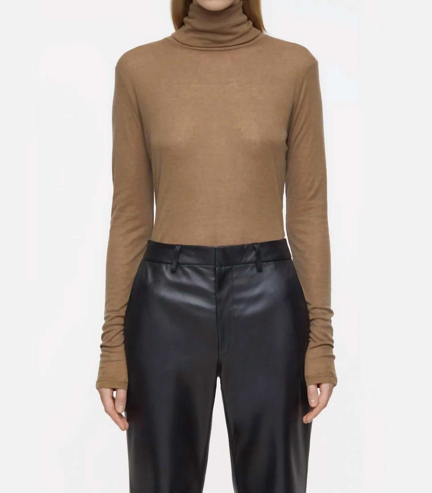 Turtleneck Longsleeve In Old Pine