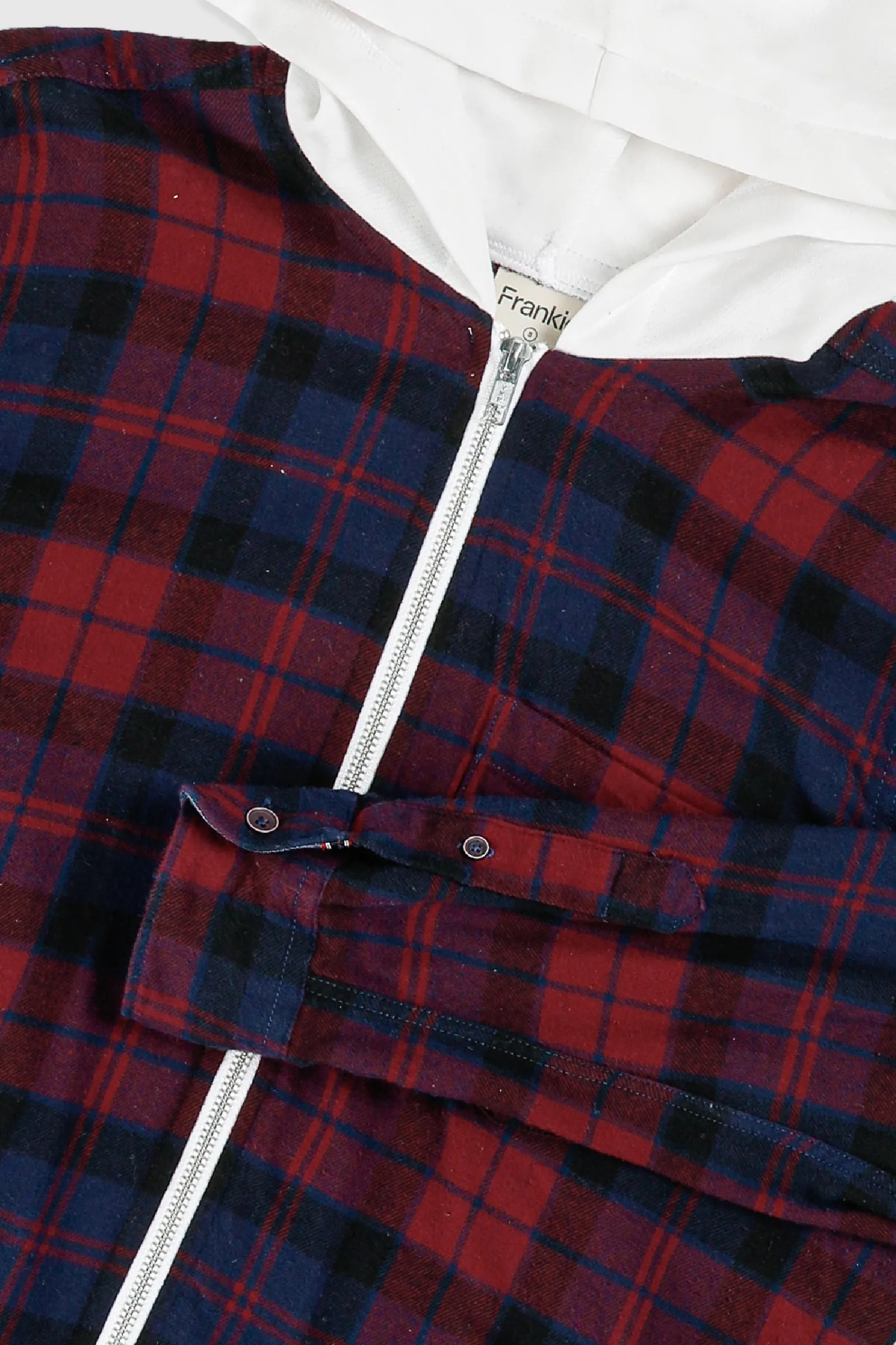 Unisex Rework Hooded Flannel - S