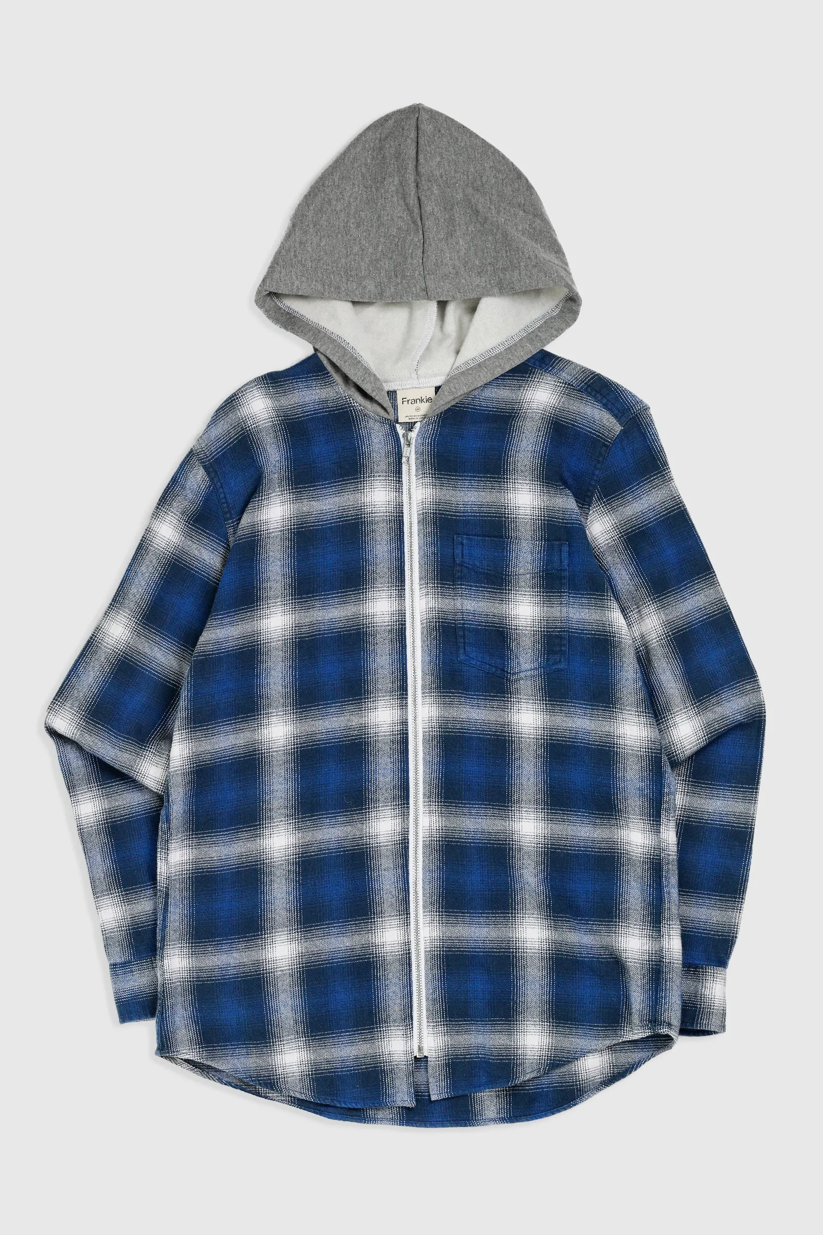 Unisex Rework Hooded Flannel - S