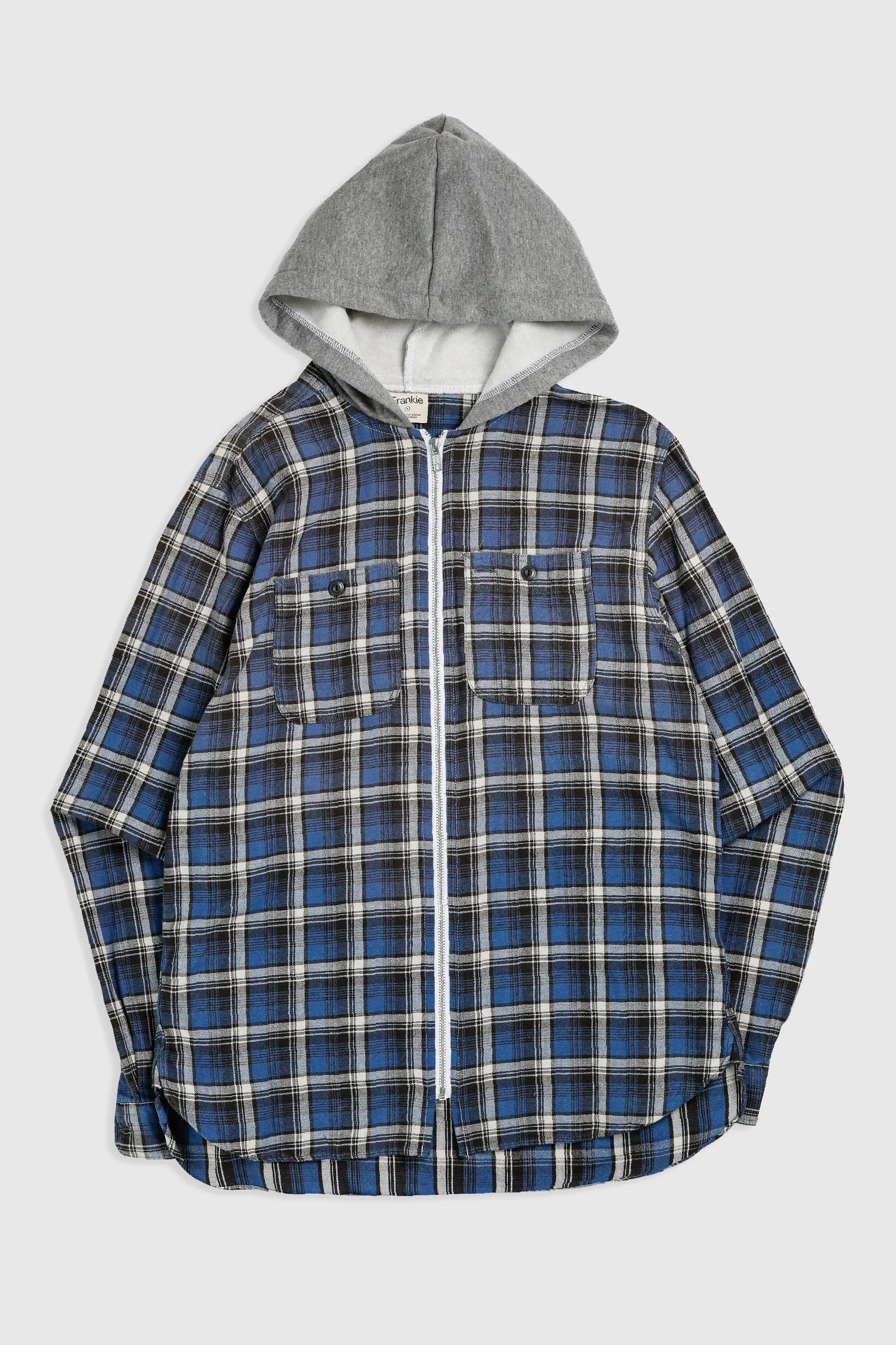 Unisex Rework Hooded Flannel - S