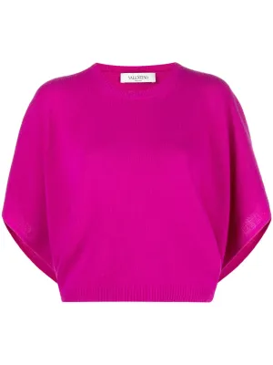 Valentino Kimono-Style Knitted Jumper