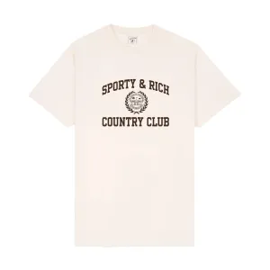 Varsity Crest Tee 'Cream'