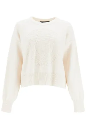 Versace Women's Boxy Medusa Towel Stitch
