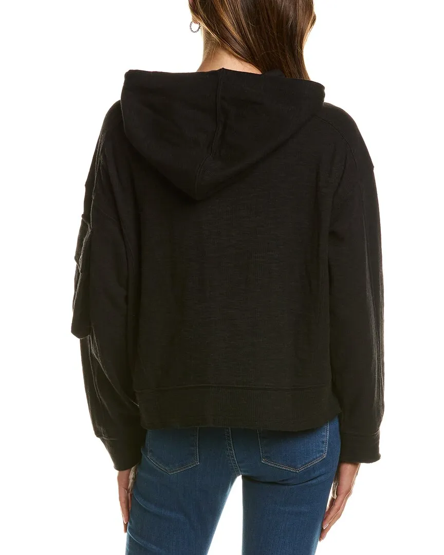 Vintage Havana Bounded Texture Jersey 1/4-Zip Pullover