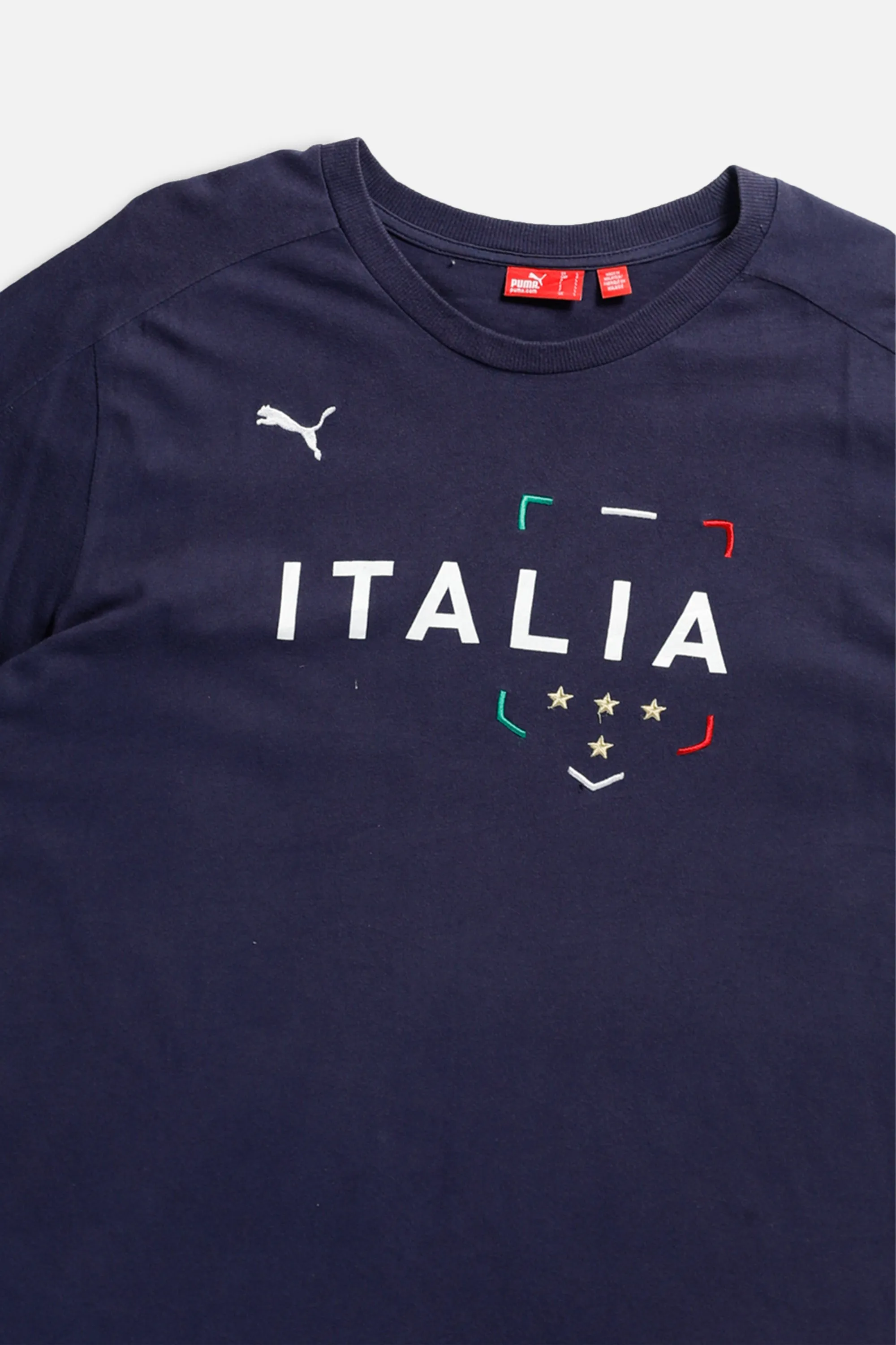 Vintage Italia Soccer Tee - L