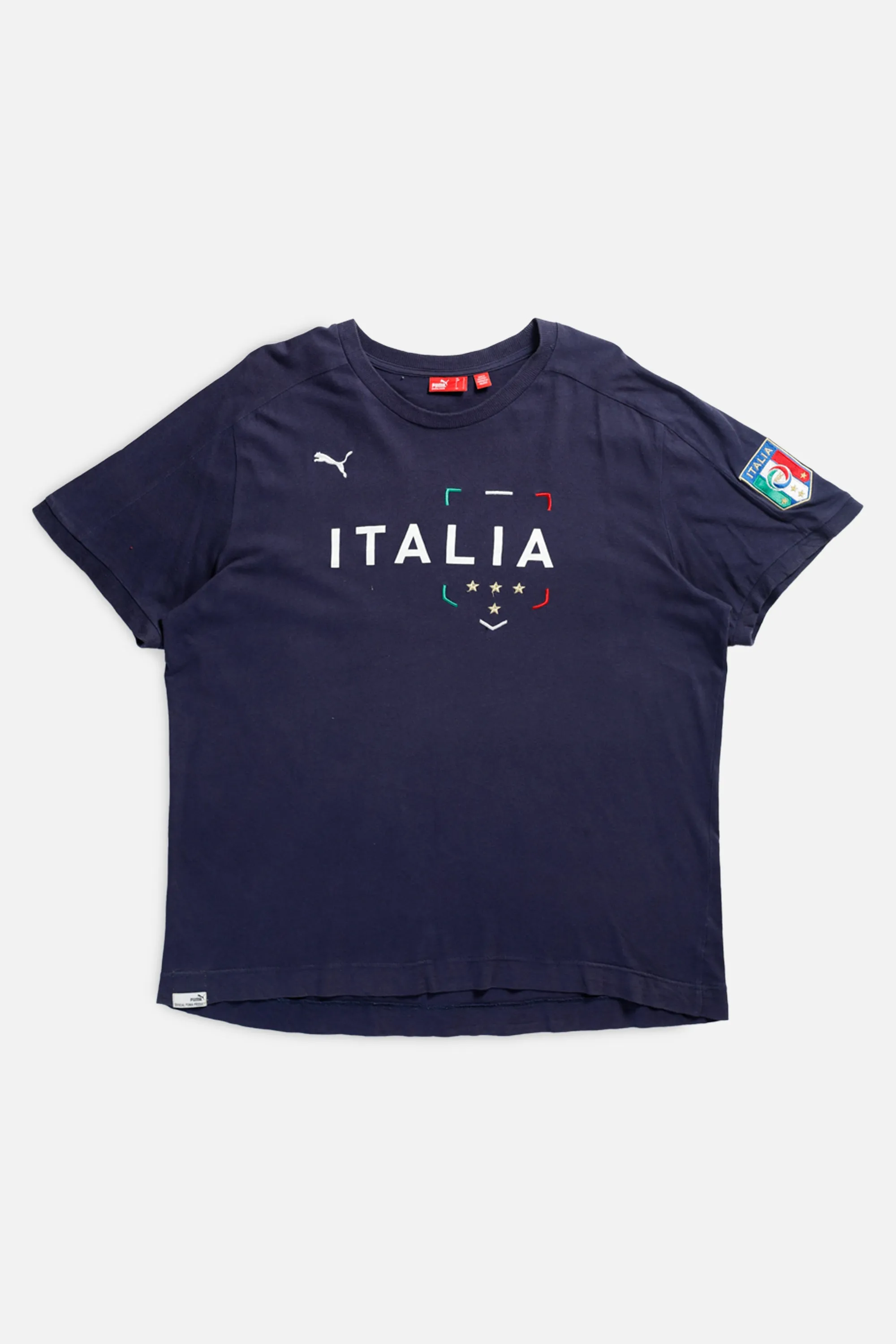 Vintage Italia Soccer Tee - L