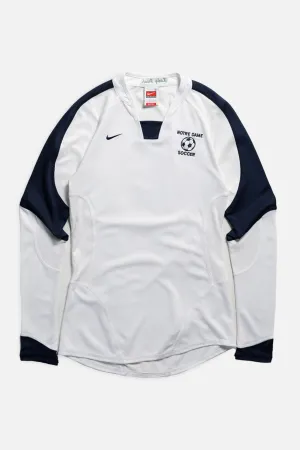 Vintage Notre Dame Long Sleeve Soccer Jersey - Women's S