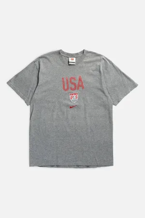 Vintage USA Soccer Tee - L