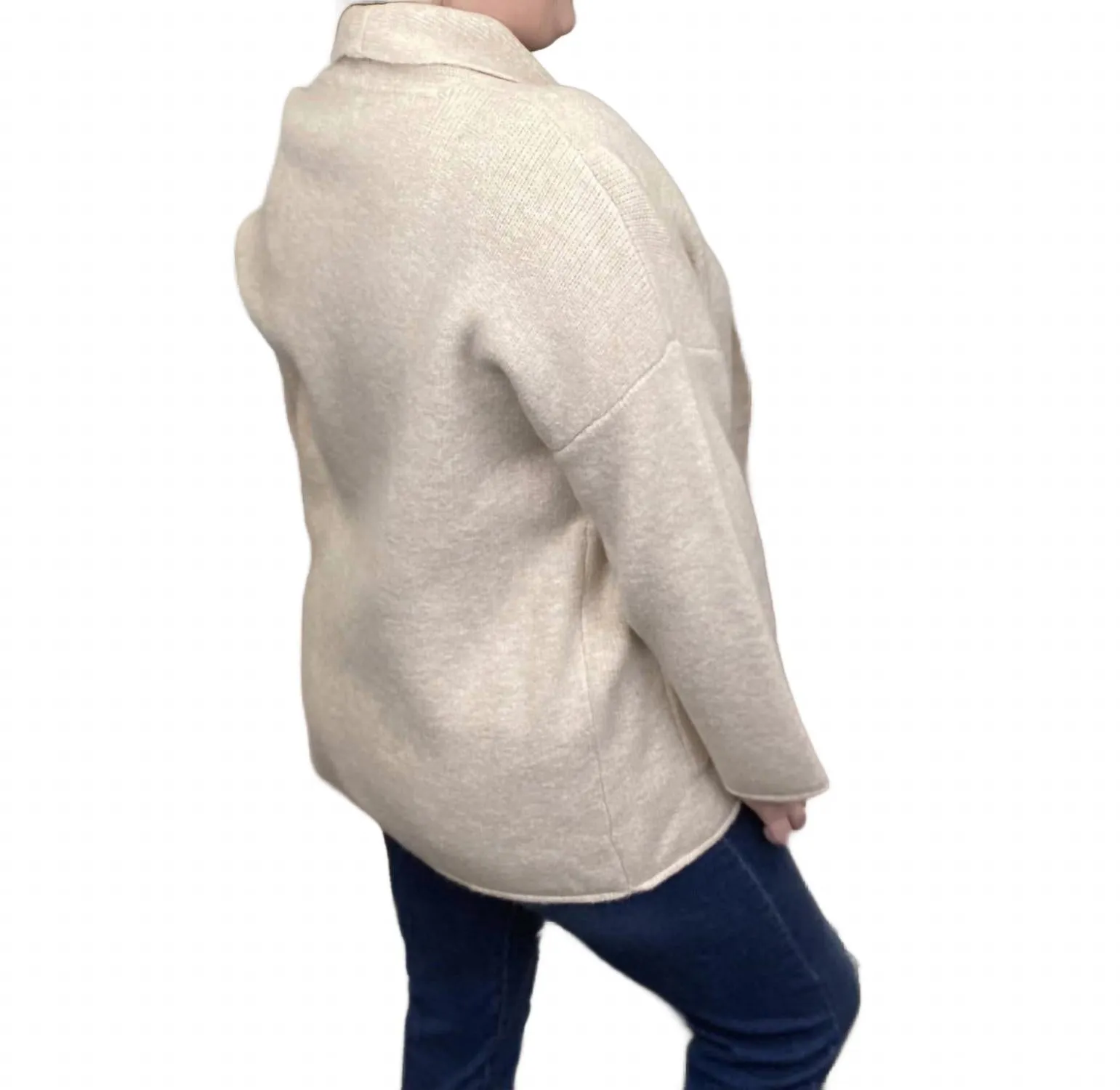 Waiting For You Knit Long Sleeve Cardigan In Neutral
