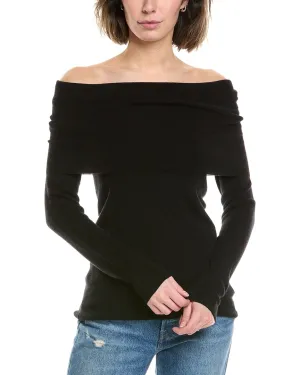 WAYF Cowl Wool-Blend Sweater