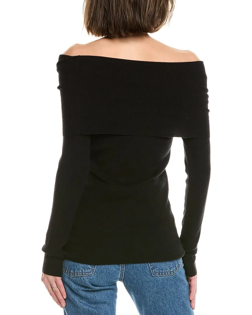 WAYF Cowl Wool-Blend Sweater