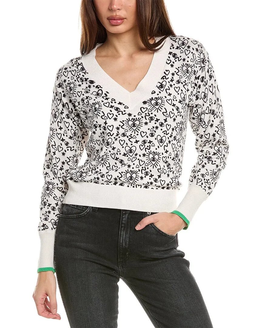 WISPR Doodle Silk-Blend Sweater