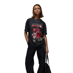 Wmns Oversized Mixtape Tee 'Off-Noir'