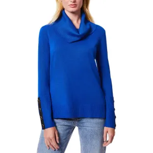 Womens Button Viscose Pullover Sweater