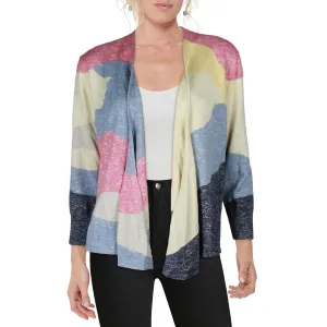 Womens Knit Cotton Cardigan Sweater