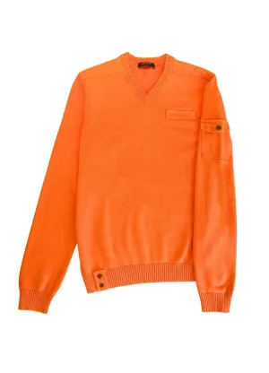 Women's Tenerife Sweater In Neon Orange
