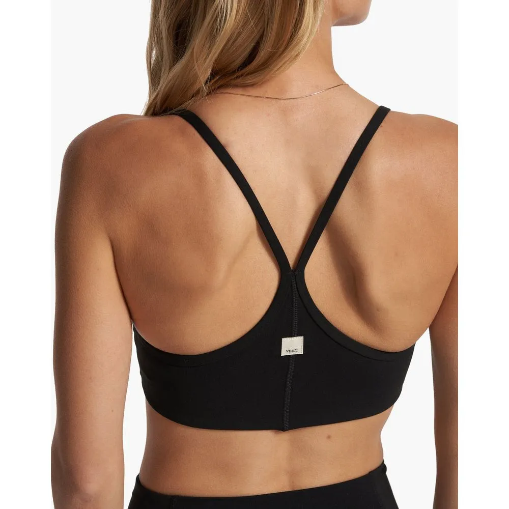 Womens Women's T-shirts, women's tops, women's summer styles, sports vests, running tops AllTheFeels Bra - Black