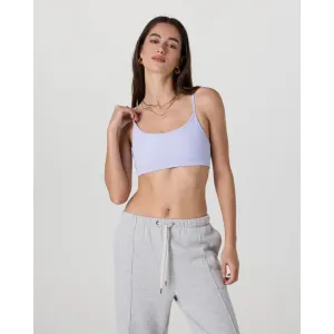 Womens Women's T-shirts, women's tops, women's summer styles, sports vests, running tops AllTheFeels Bra - Lavender Mist