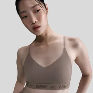 Womens Women's T-shirts, women's tops, women's summer styles, sports vests, running tops Indy Light Support Bra - Mink Brown/Ironstone