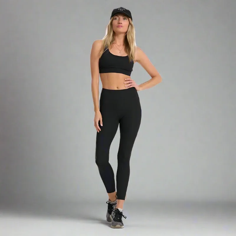 Womens Women's T-shirts, women's tops, women's summer styles, sports vests, running tops Stride Bra - Black