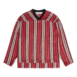 Woven Hockey Top 'Red'