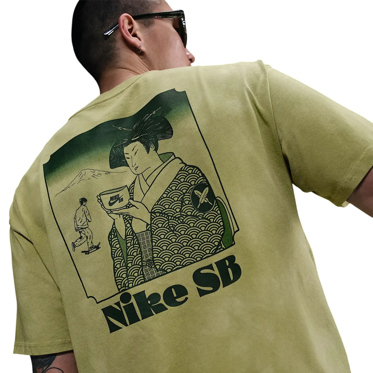   Yuto Horigome SB Tee 'Olive Aura Dusty Olive'